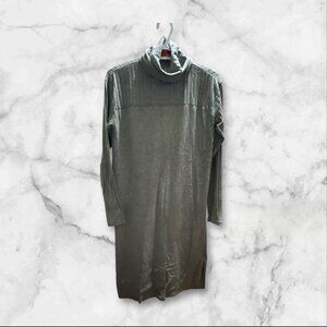 Joe Fresh Grey Size M Turtleneck Dress